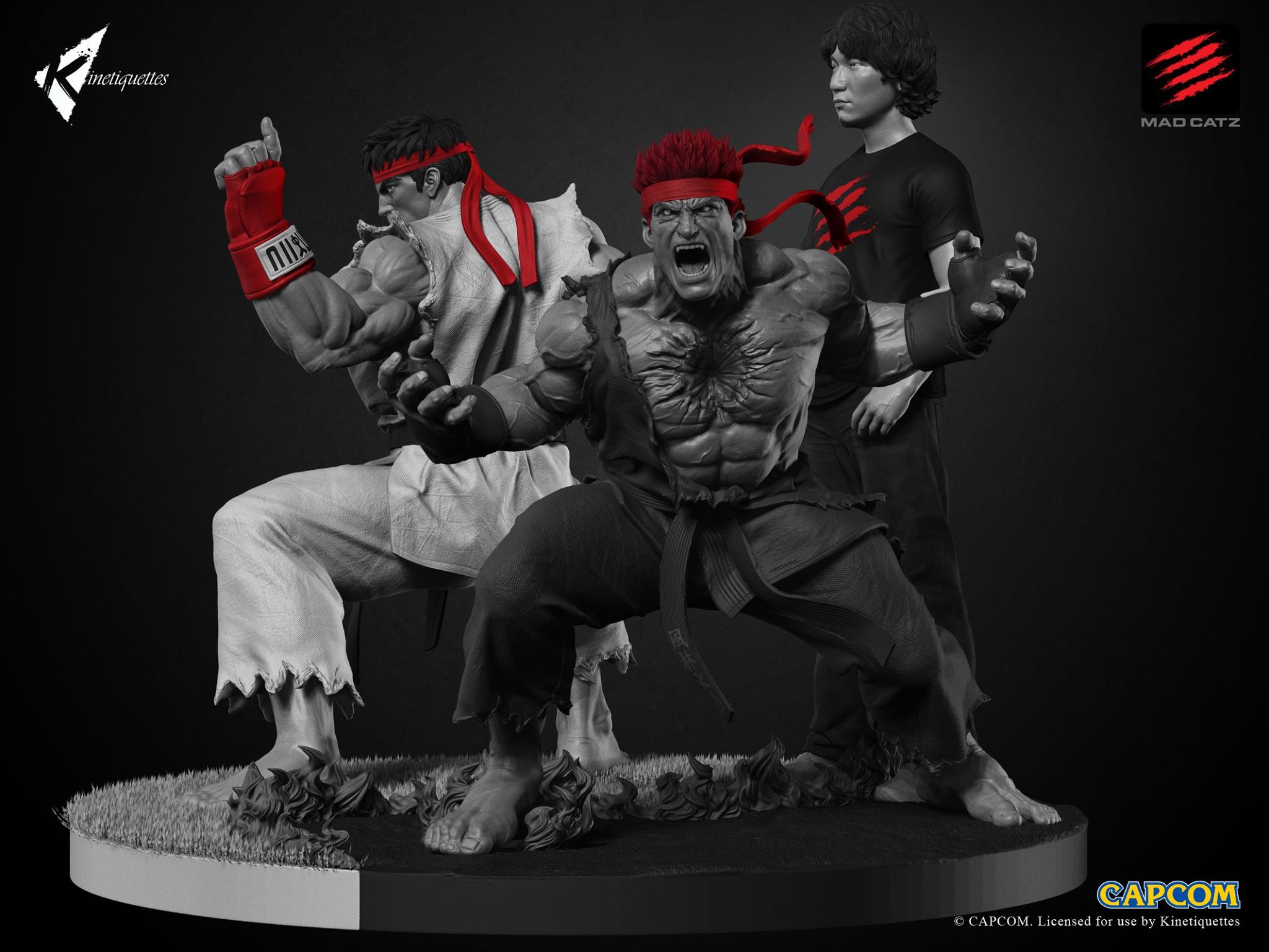 Super Street Fighter IV: Arcade Edition - Satsui no Hadou ni Mezameta Ryuu - 1/4 (Kinetiquettes) photo 3