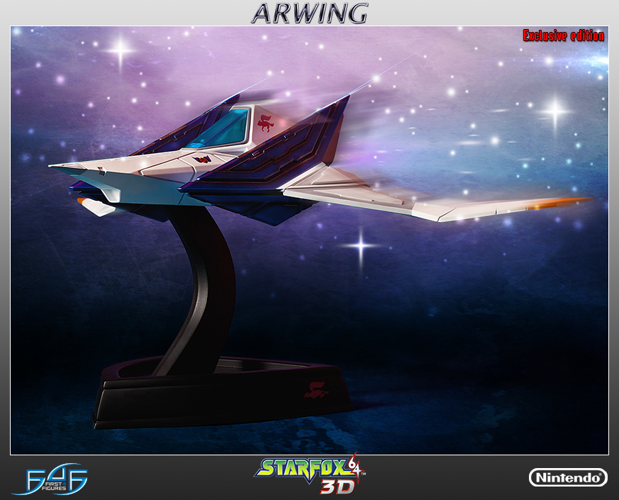 Star Fox 64 - Arwing - Star Fox 64 3D, Exclusive (First 4 Figures) photo 2
