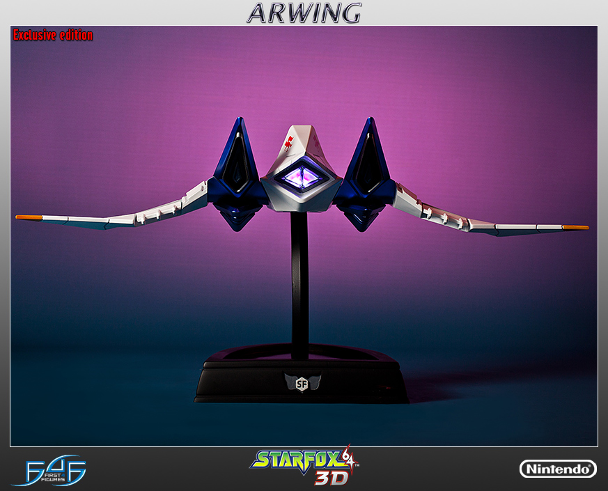 Star Fox 64 - Arwing - Star Fox 64 3D, Exclusive (First 4 Figures) photo 3