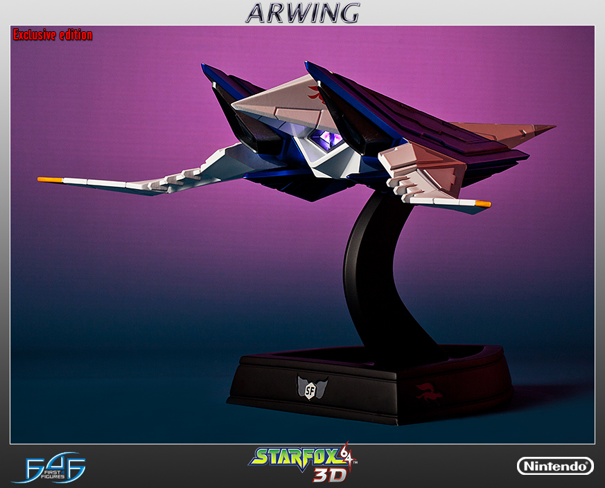 Star Fox 64 - Arwing - Star Fox 64 3D, Exclusive (First 4 Figures) photo 4