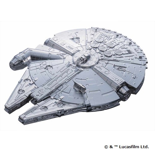 Star Wars - Tomica - Tomica Star Wars - Millennium Falcon - The Force Awakens, Ultra-fine Aluminum Processing (Iriso Seimitsu Co., Ltd., Tomy) photo 2