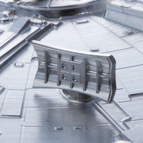 Star Wars - Tomica - Tomica Star Wars - Millennium Falcon - The Force Awakens, Ultra-fine Aluminum Processing (Iriso Seimitsu Co., Ltd., Tomy) photo 4