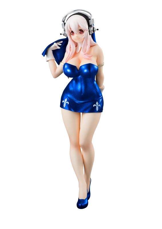 SoniComi (Super Sonico) - Sonico - Concept Figure - Holy Girl, Metallic Blue (FuRyu)