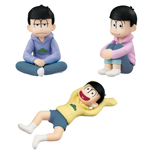 Osomatsu-san - ESP Nyanko - Matsuno Choromatsu - Matsuno Ichimatsu - Matsuno Jyushimatsu - Matsuno Karamatsu - Matsuno Osomatsu - Matsuno Todomatsu - Palmate  Petit - Chabudai Shuugou! Set (MegaHouse) photo 9