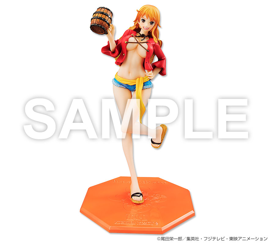 One Piece - Nami - Excellent Model - Portrait Of Pirates Limited Edition - 1/8 - MUGIWARA Ver.2【KANPAI!!】, Repaint ver. (MegaHouse) photo 2