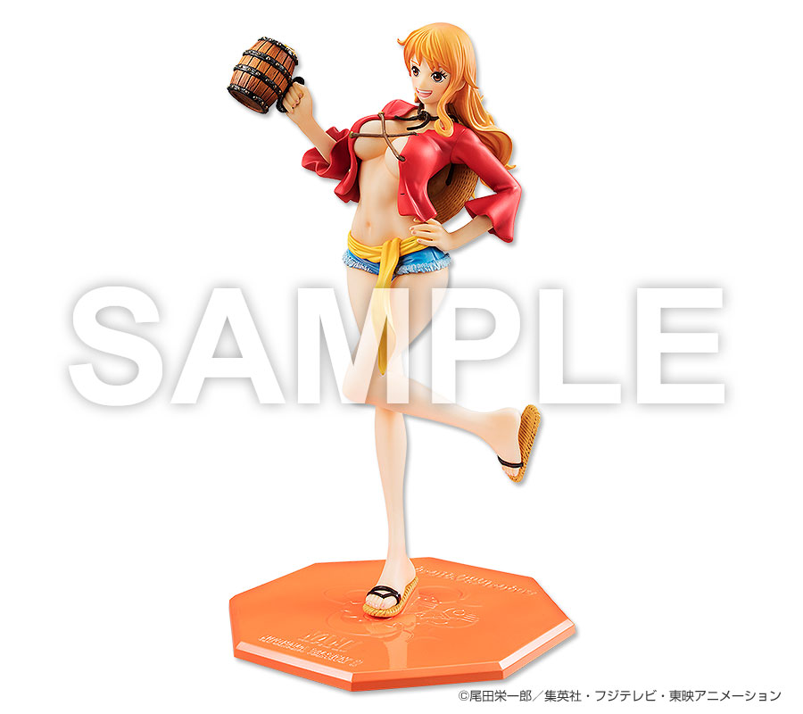 One Piece - Nami - Excellent Model - Portrait Of Pirates Limited Edition - 1/8 - MUGIWARA Ver.2【KANPAI!!】, Repaint ver. (MegaHouse) photo 7