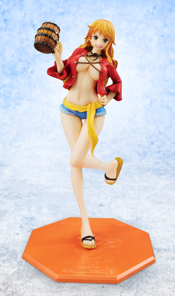 One Piece - Nami - Excellent Model - Portrait Of Pirates Limited Edition - 1/8 - MUGIWARA Ver.2【KANPAI!!】, Repaint ver. (MegaHouse) photo 8