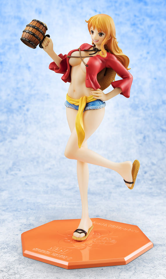 One Piece - Nami - Excellent Model - Portrait Of Pirates Limited Edition - 1/8 - MUGIWARA Ver.2【KANPAI!!】, Repaint ver. (MegaHouse) photo 9