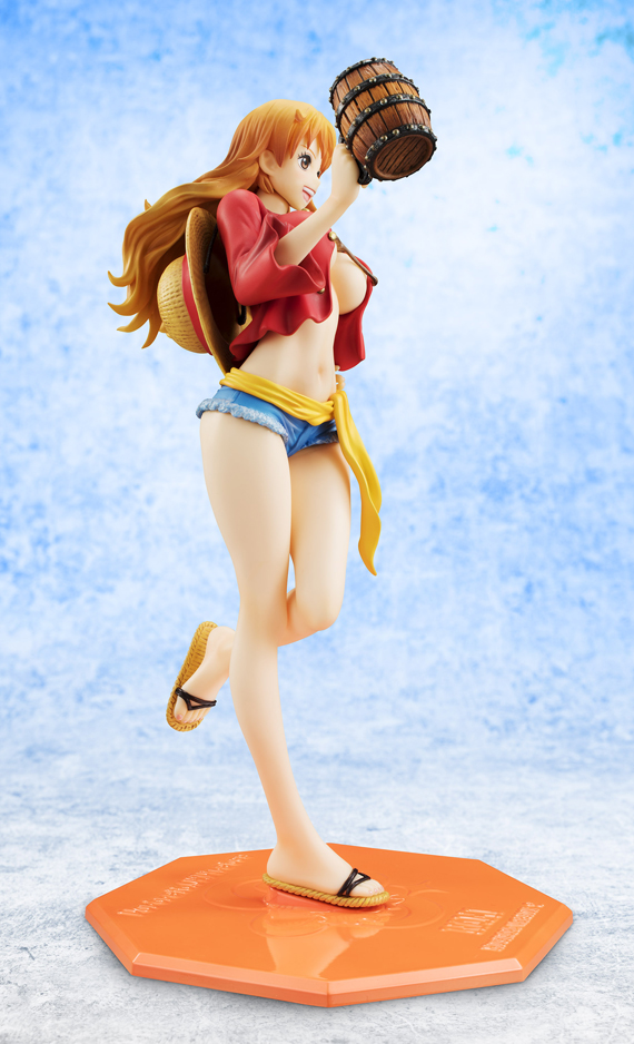 One Piece - Nami - Excellent Model - Portrait Of Pirates Limited Edition - 1/8 - MUGIWARA Ver.2【KANPAI!!】, Repaint ver. (MegaHouse) photo 10