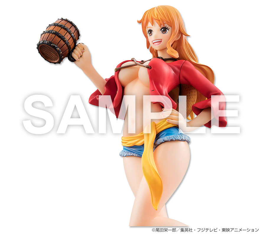 One Piece - Nami - Excellent Model - Portrait Of Pirates Limited Edition - 1/8 - MUGIWARA Ver.2【KANPAI!!】, Repaint ver. (MegaHouse) photo 12