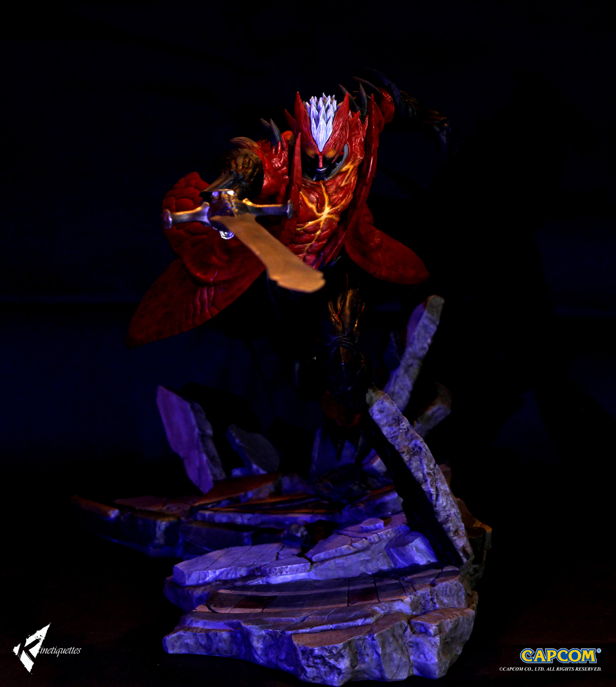 Devil May Cry 4 - Dante - Diorama - Sons of Sparda - 1/6 - Devil Trigger (Kinetiquettes) photo 11