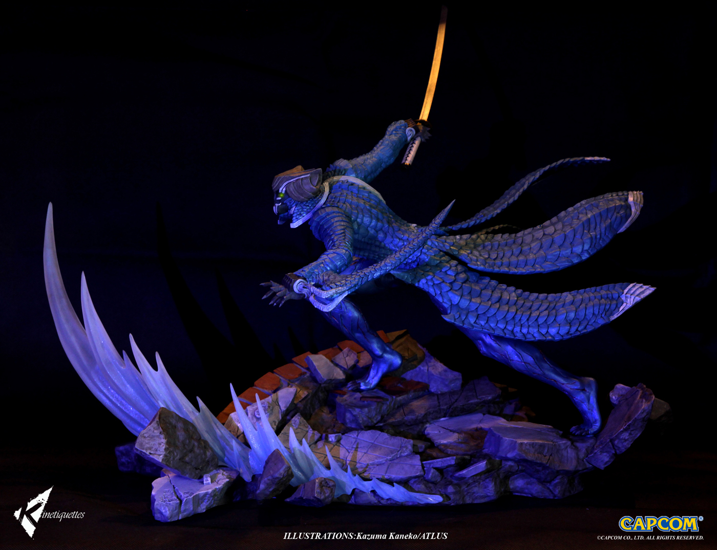 Devil May Cry 4 - Vergil - Diorama - Sons of Sparda - 1/6 - Devil Trigger (Kinetiquettes) photo 7