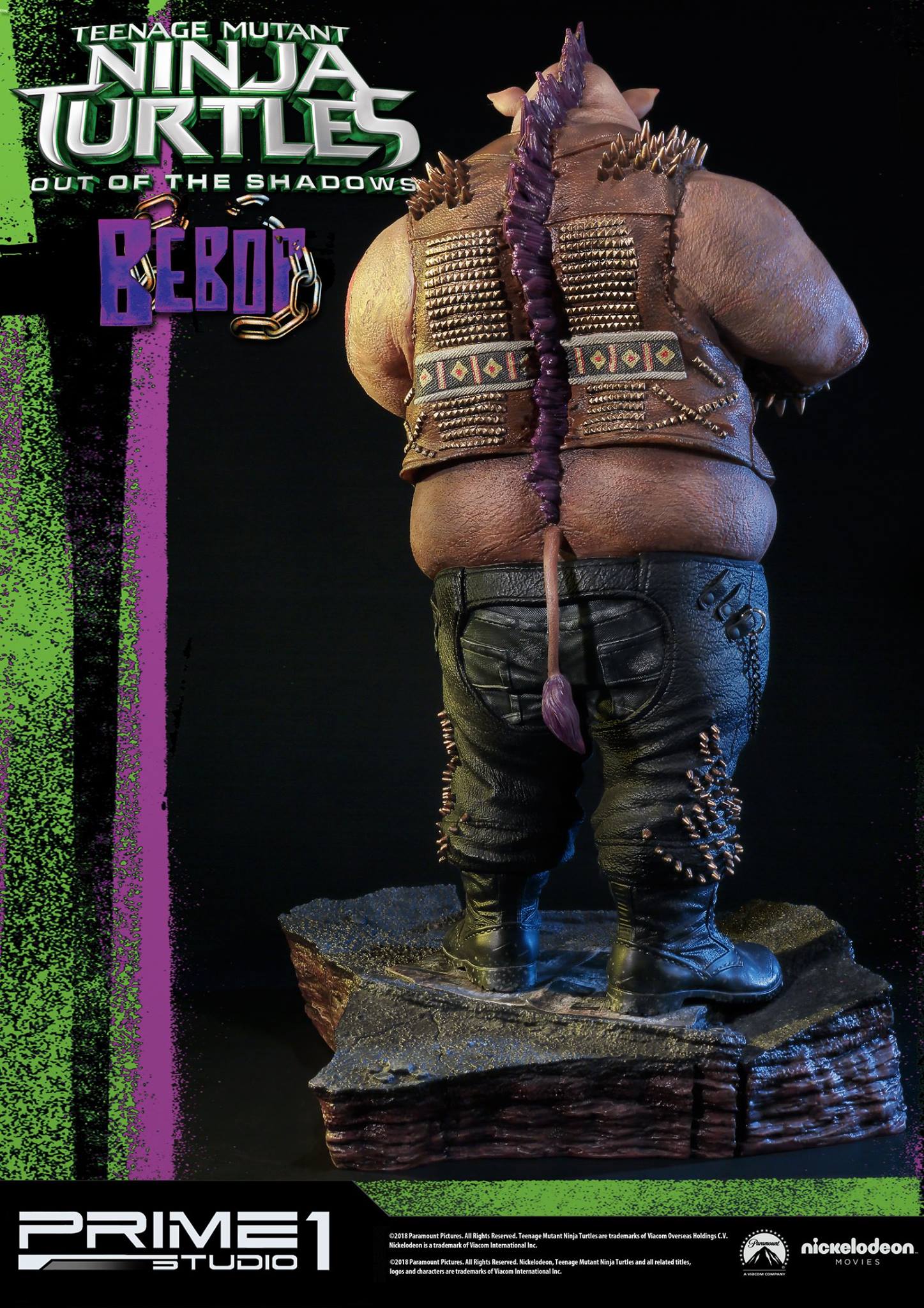 Teenage Mutant Ninja Turtles: Out of the Shadows - Bebop - Premium Masterline  (PMTMNT-01) - 1/4 (Prime 1 Studio) photo 9