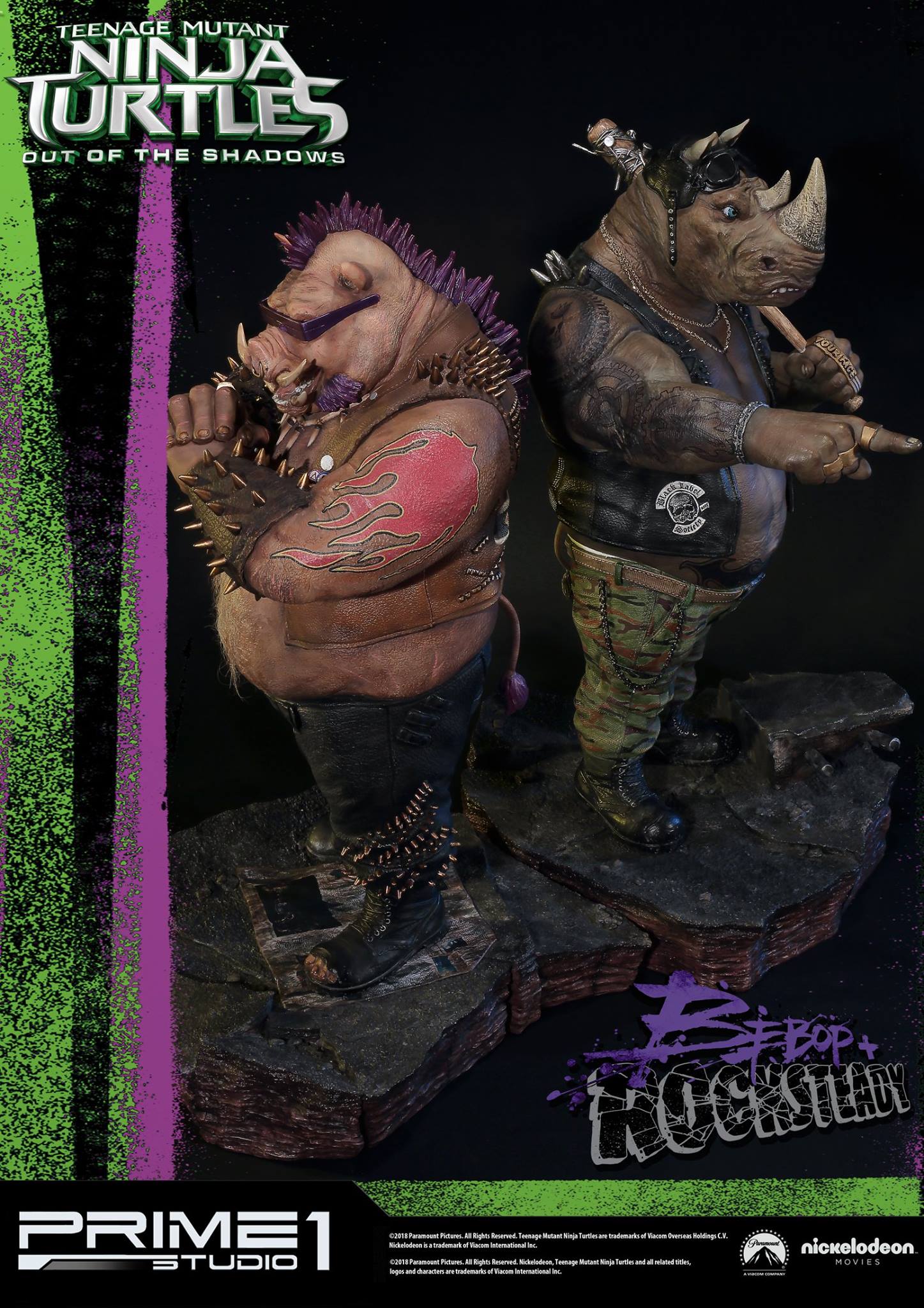 Teenage Mutant Ninja Turtles: Out of the Shadows - Bebop - Premium Masterline  (PMTMNT-01) - 1/4 (Prime 1 Studio) photo 13