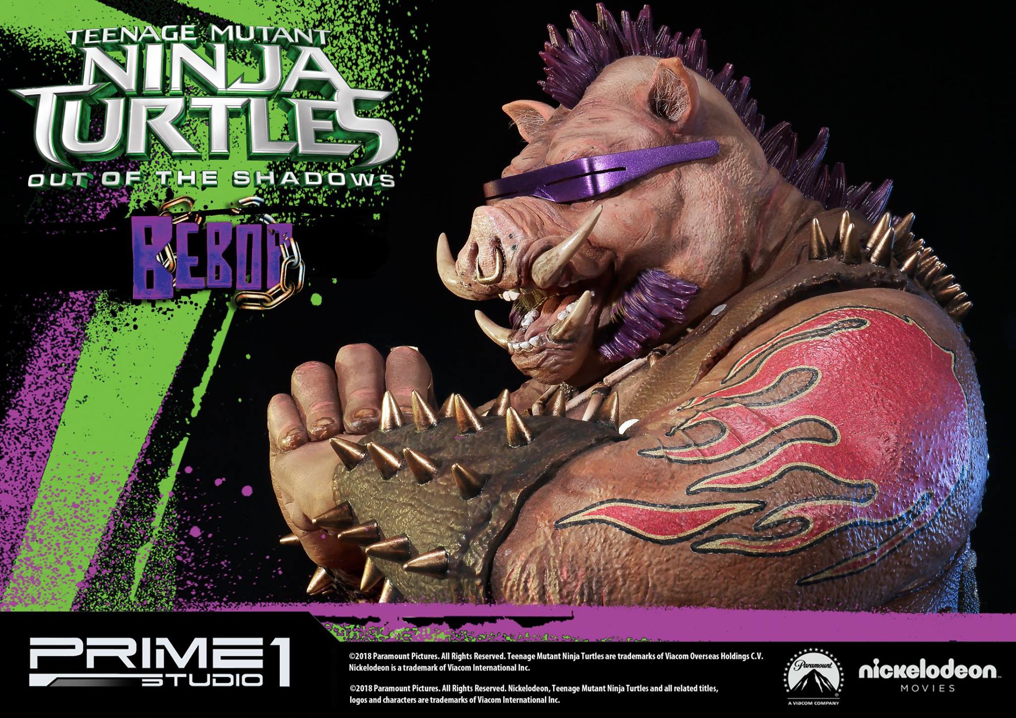 Teenage Mutant Ninja Turtles: Out of the Shadows - Bebop - Premium Masterline  (PMTMNT-01) - 1/4 (Prime 1 Studio) photo 14