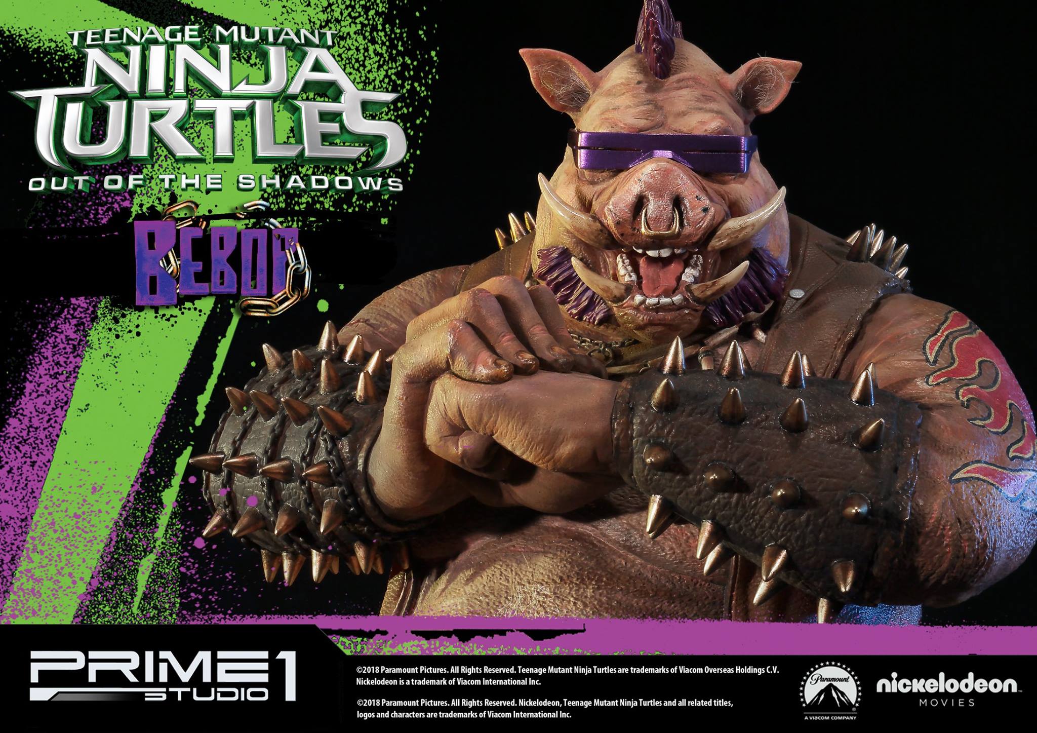 Teenage Mutant Ninja Turtles: Out of the Shadows - Bebop - Premium Masterline  (PMTMNT-01) - 1/4 (Prime 1 Studio) photo 20