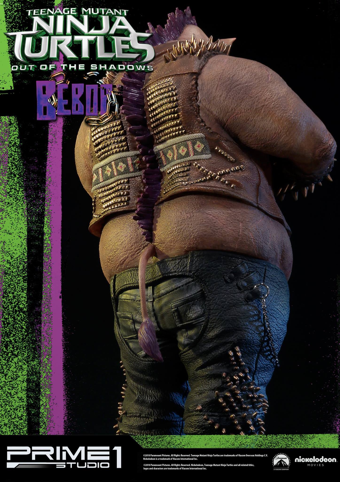 Teenage Mutant Ninja Turtles: Out of the Shadows - Bebop - Premium Masterline  (PMTMNT-01) - 1/4 (Prime 1 Studio) photo 21