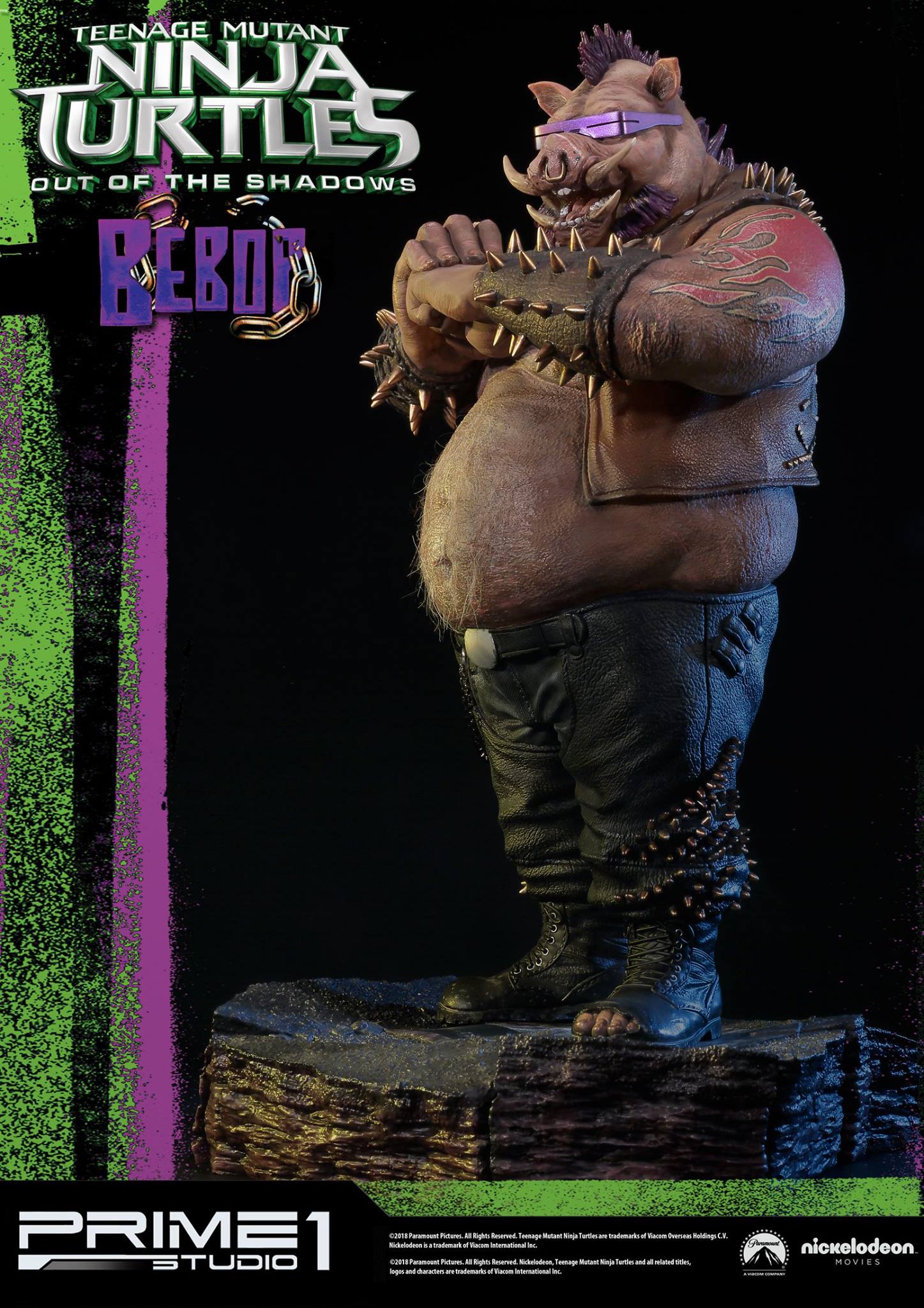 Teenage Mutant Ninja Turtles: Out of the Shadows - Bebop - Premium Masterline  (PMTMNT-01) - 1/4 (Prime 1 Studio) photo 24