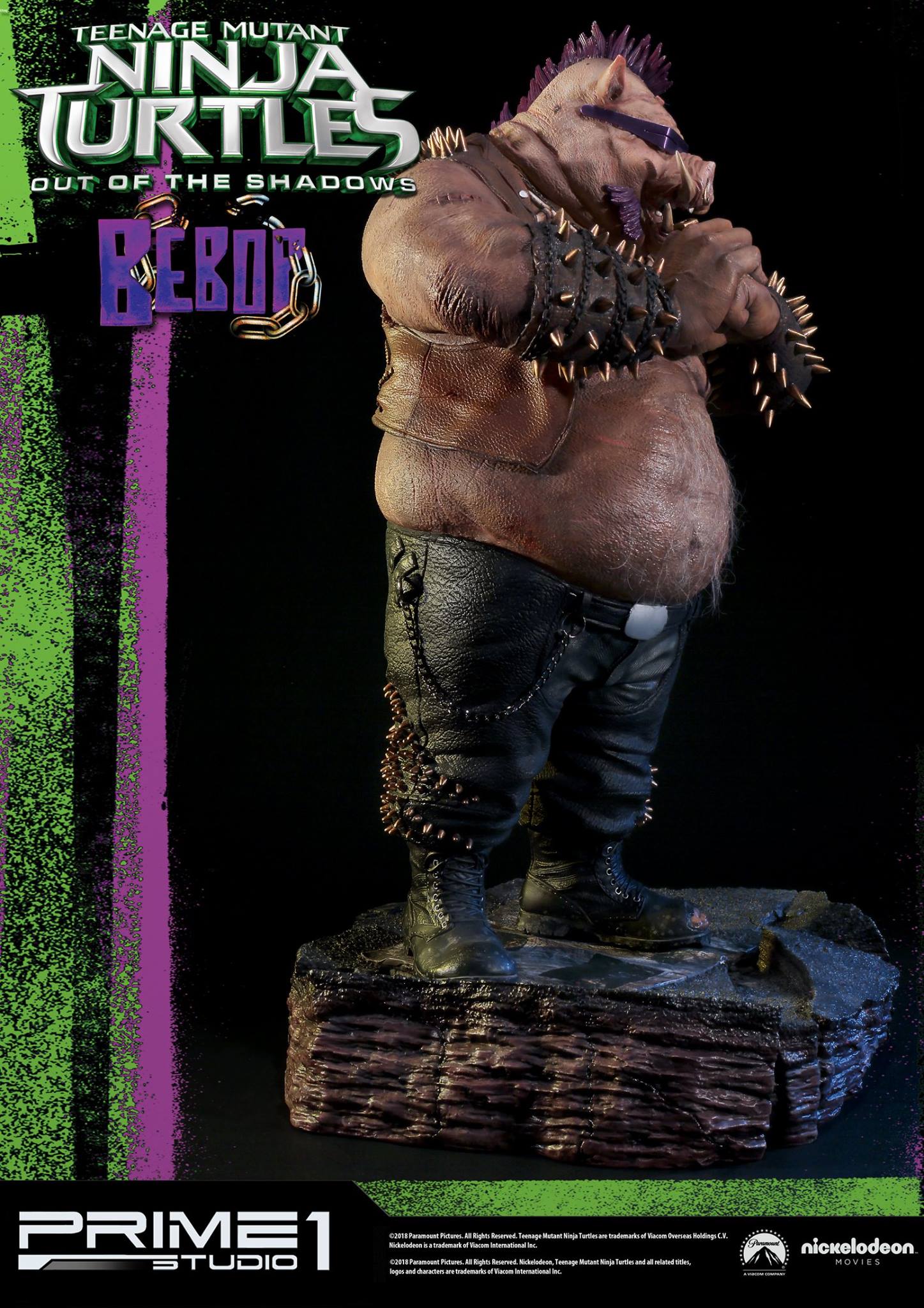 Teenage Mutant Ninja Turtles: Out of the Shadows - Bebop - Premium Masterline  (PMTMNT-01) - 1/4 (Prime 1 Studio) photo 25