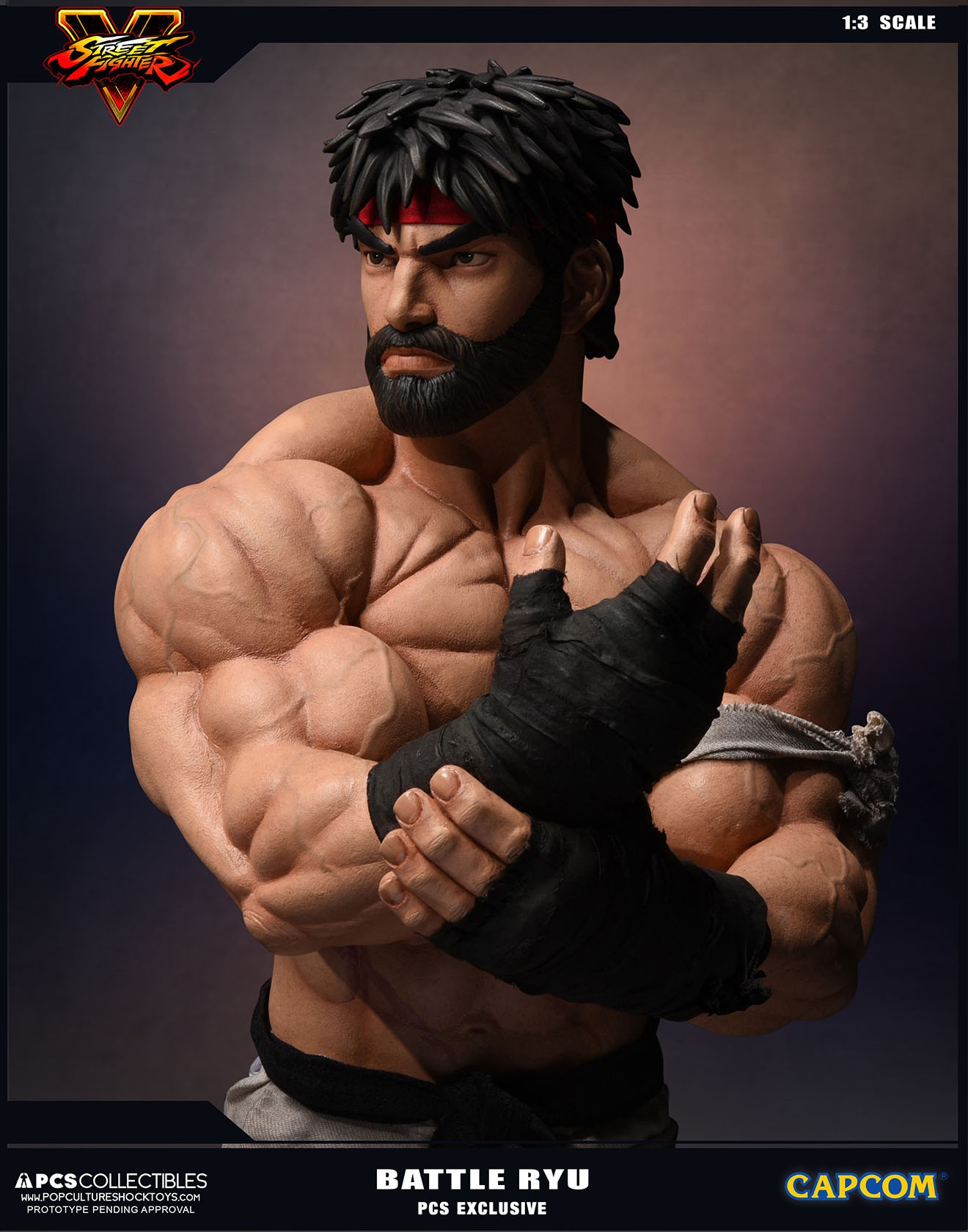 Street Fighter V - Ryu - Mixed Media - 1/3 - PCS Exclusive, Battle Ryu (Premium Collectibles Studio) photo 4