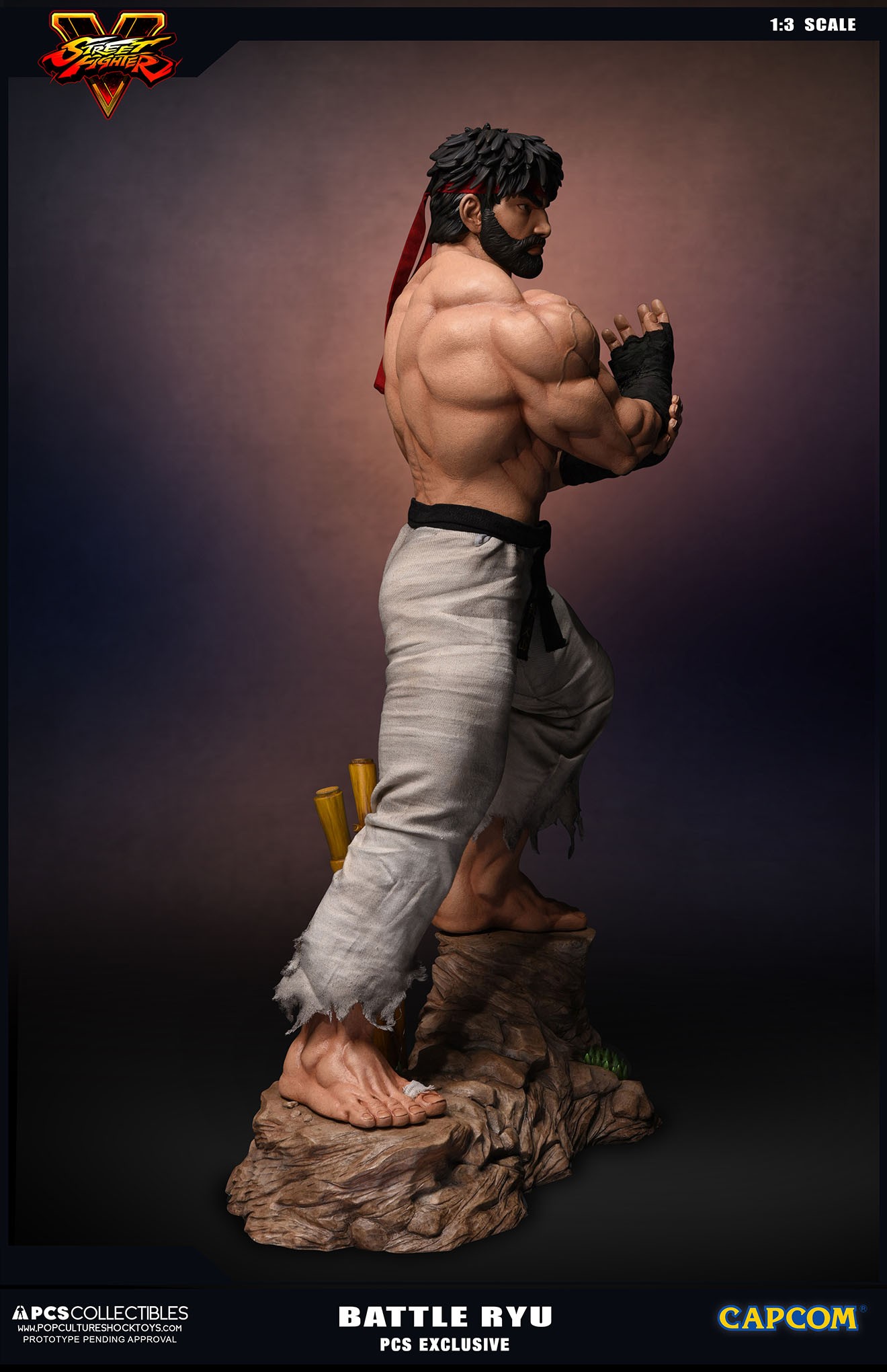 Street Fighter V - Ryu - Mixed Media - 1/3 - PCS Exclusive, Battle Ryu (Premium Collectibles Studio) photo 13
