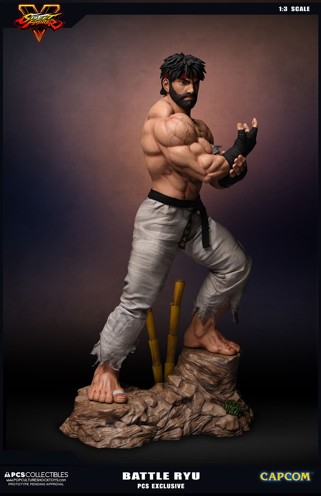 Street Fighter V - Ryu - Mixed Media - 1/3 - PCS Exclusive, Battle Ryu (Premium Collectibles Studio) photo 14