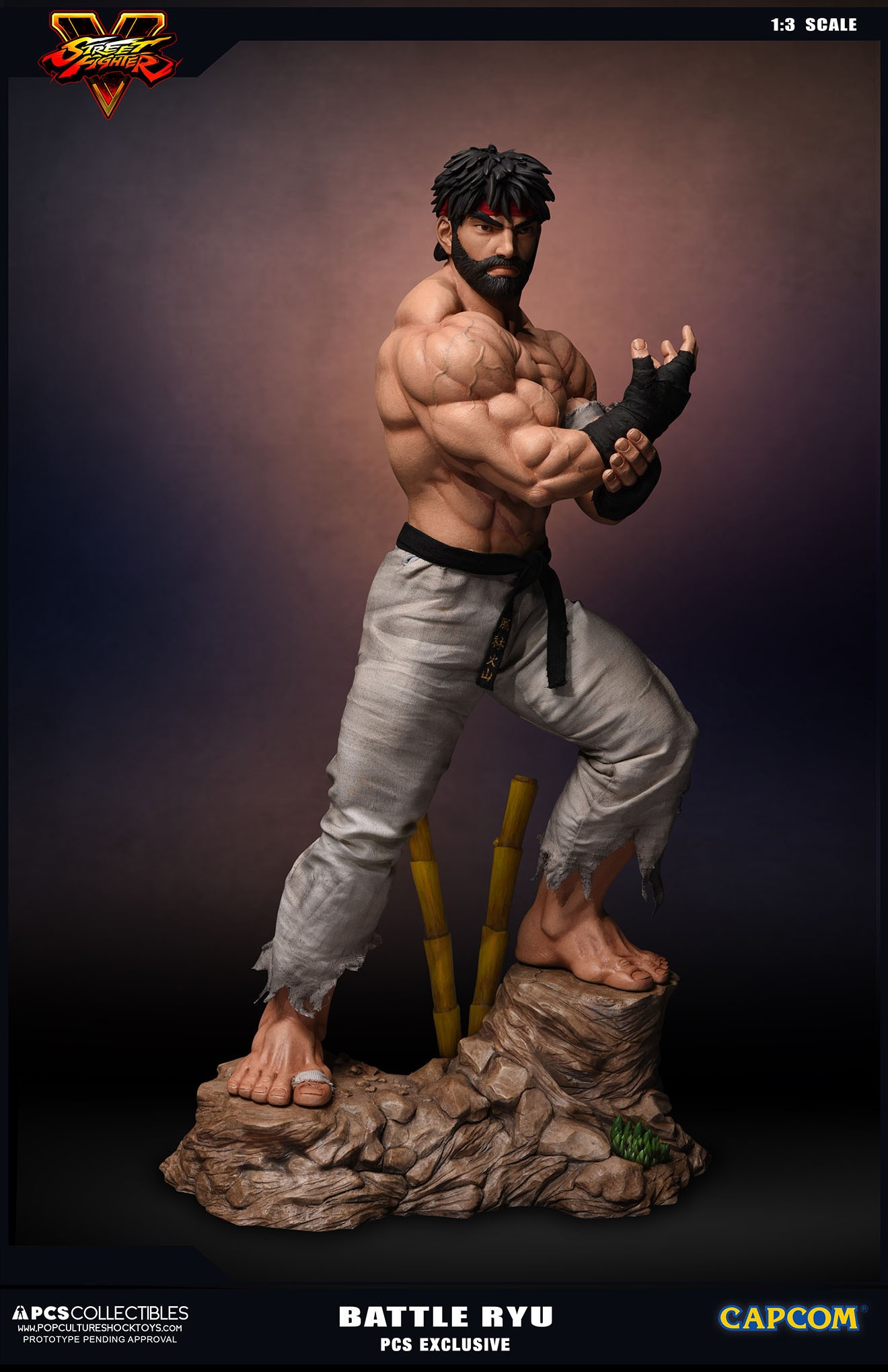 Street Fighter V - Ryu - Mixed Media - 1/3 - PCS Exclusive, Battle Ryu (Premium Collectibles Studio) photo 15
