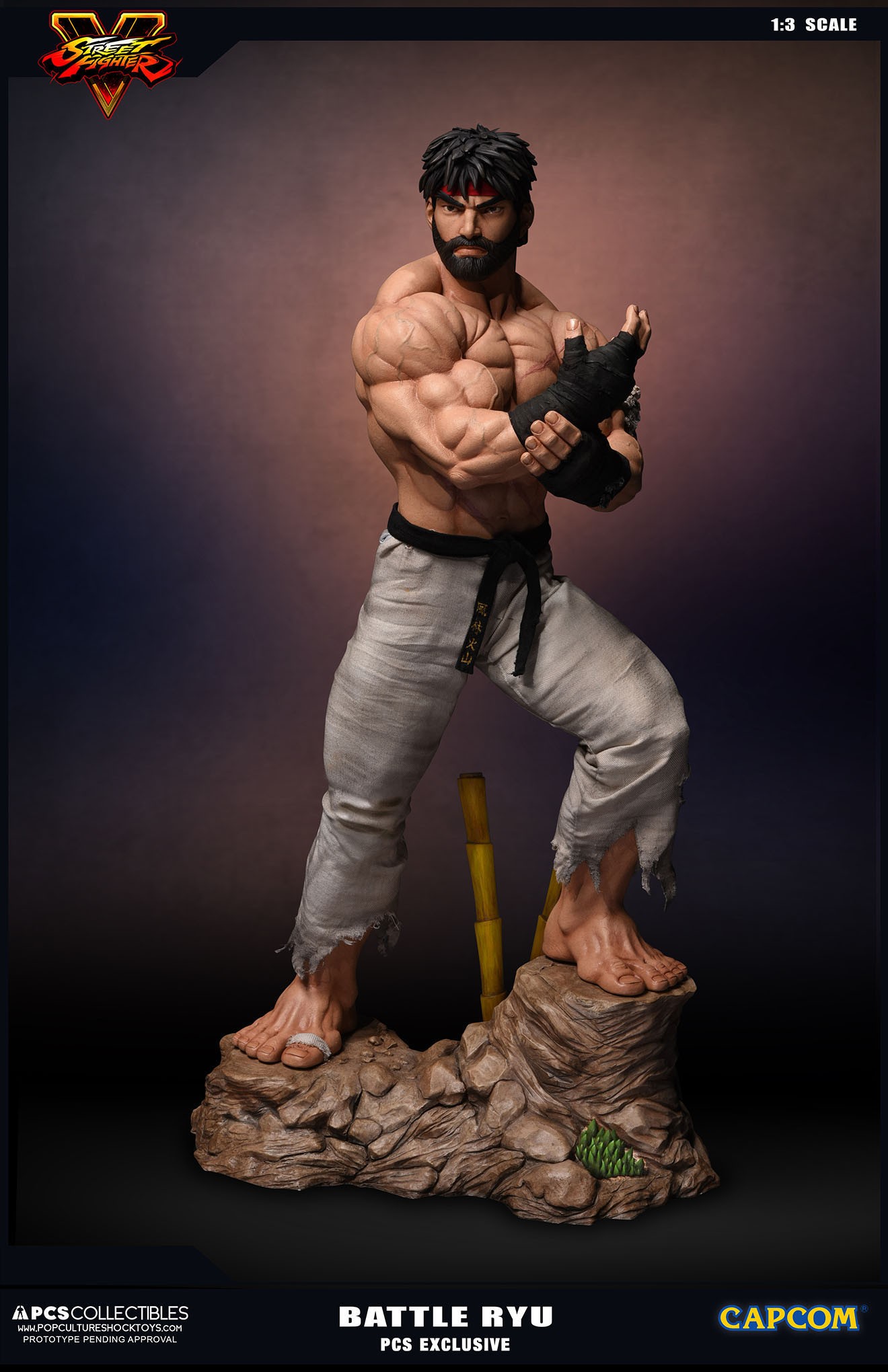 Street Fighter V - Ryu - Mixed Media - 1/3 - PCS Exclusive, Battle Ryu (Premium Collectibles Studio) photo 17