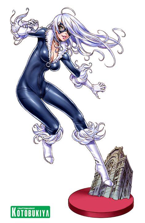 Spider-Man - Black Cat - Bishoujo Statue - Marvel x Bishoujo - 1/7 (Kotobukiya) photo 3