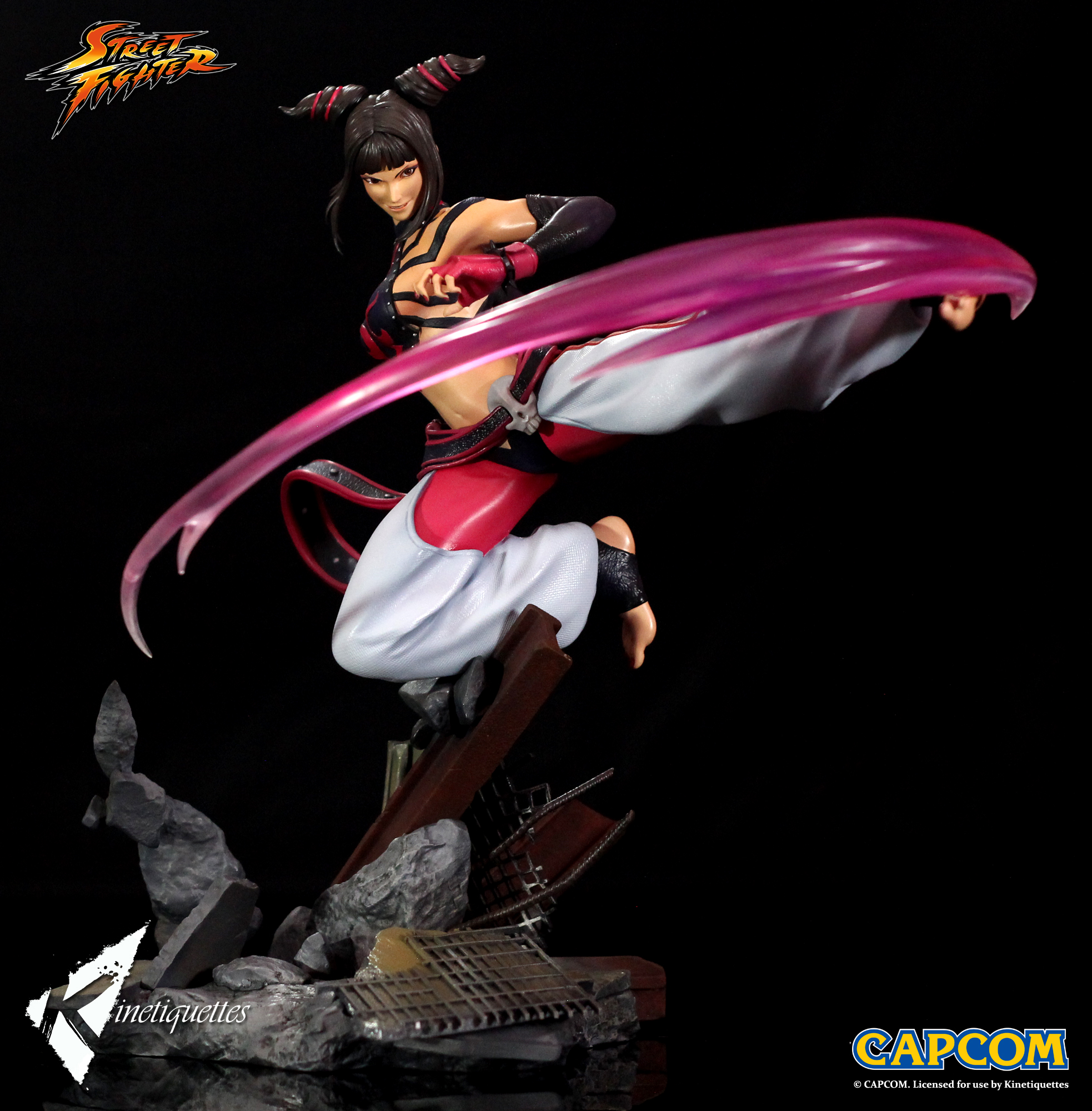 Super Street Fighter IV - Han Juri - Femme Fatale - 1/6 (Kinetiquettes) photo 4