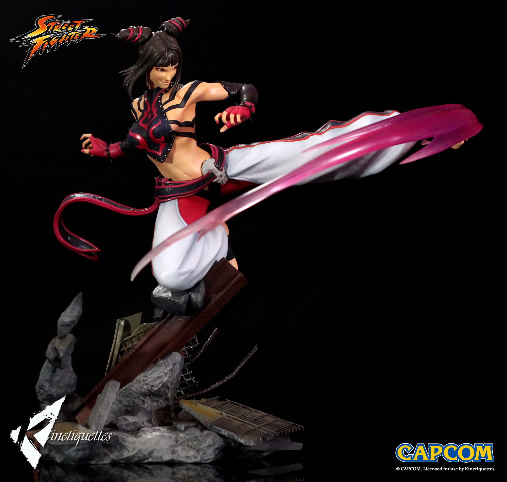 Super Street Fighter IV - Han Juri - Femme Fatale - 1/6 (Kinetiquettes) photo 5