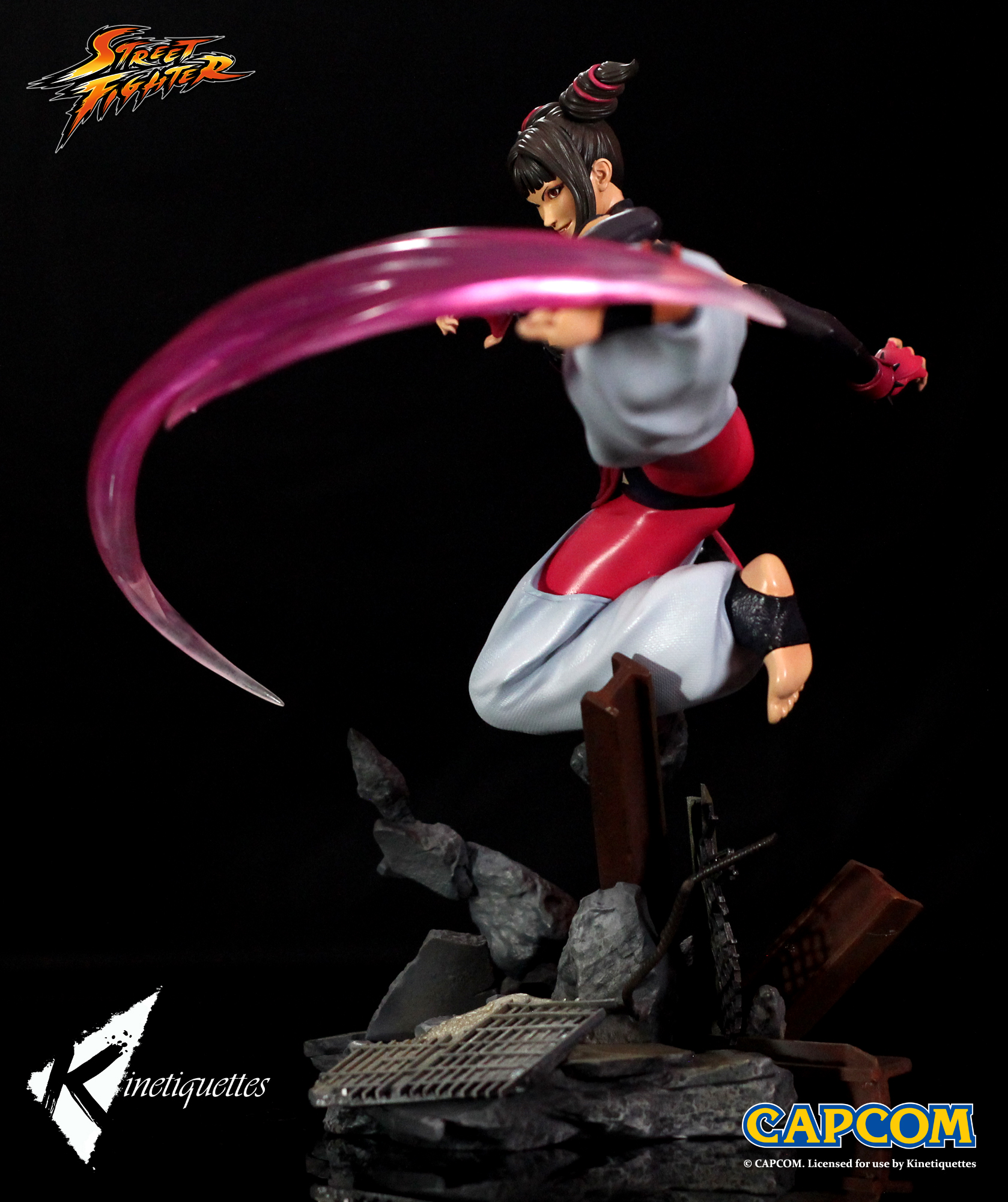 Super Street Fighter IV - Han Juri - Femme Fatale - 1/6 (Kinetiquettes) photo 6