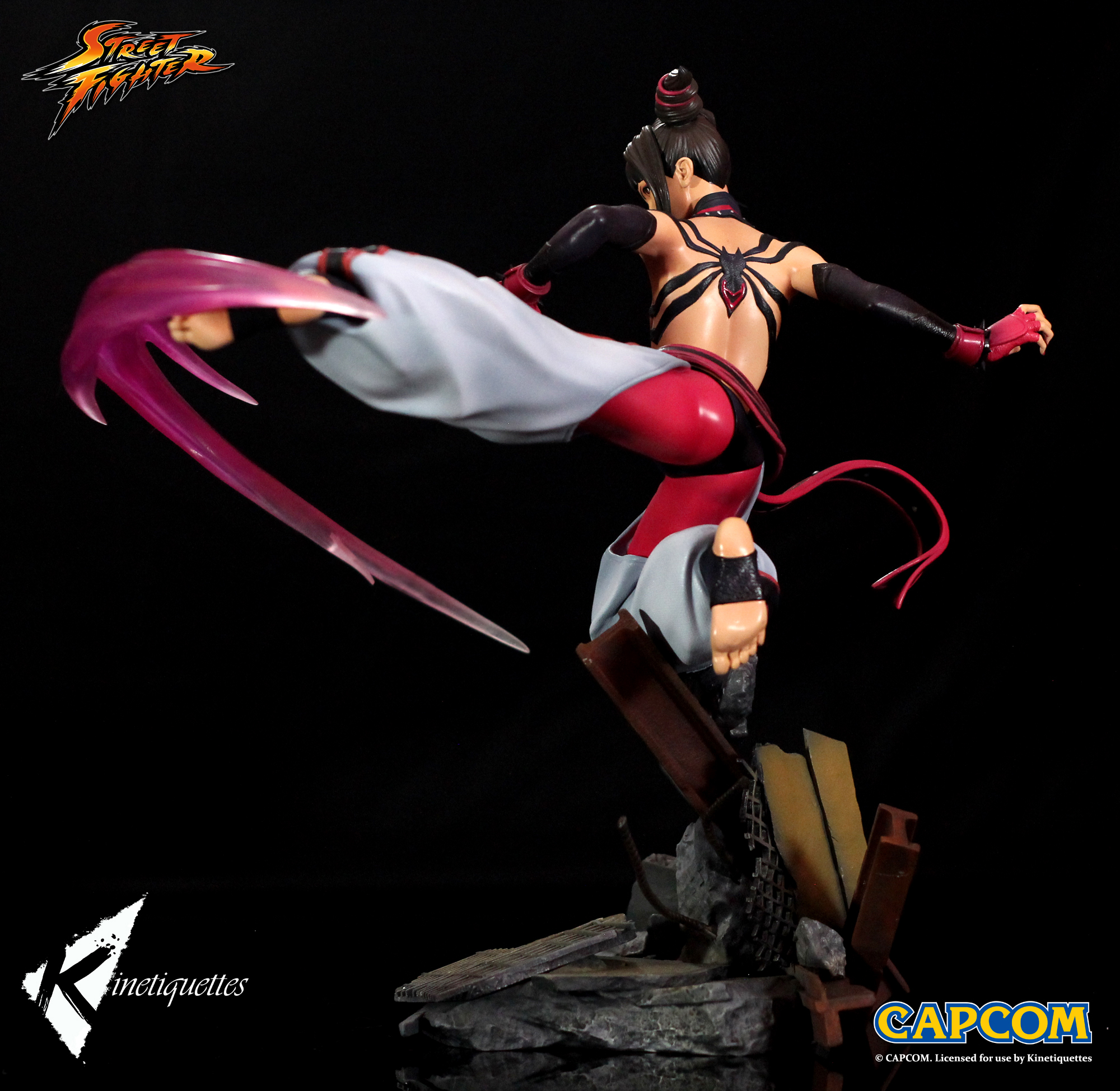 Super Street Fighter IV - Han Juri - Femme Fatale - 1/6 (Kinetiquettes) photo 7