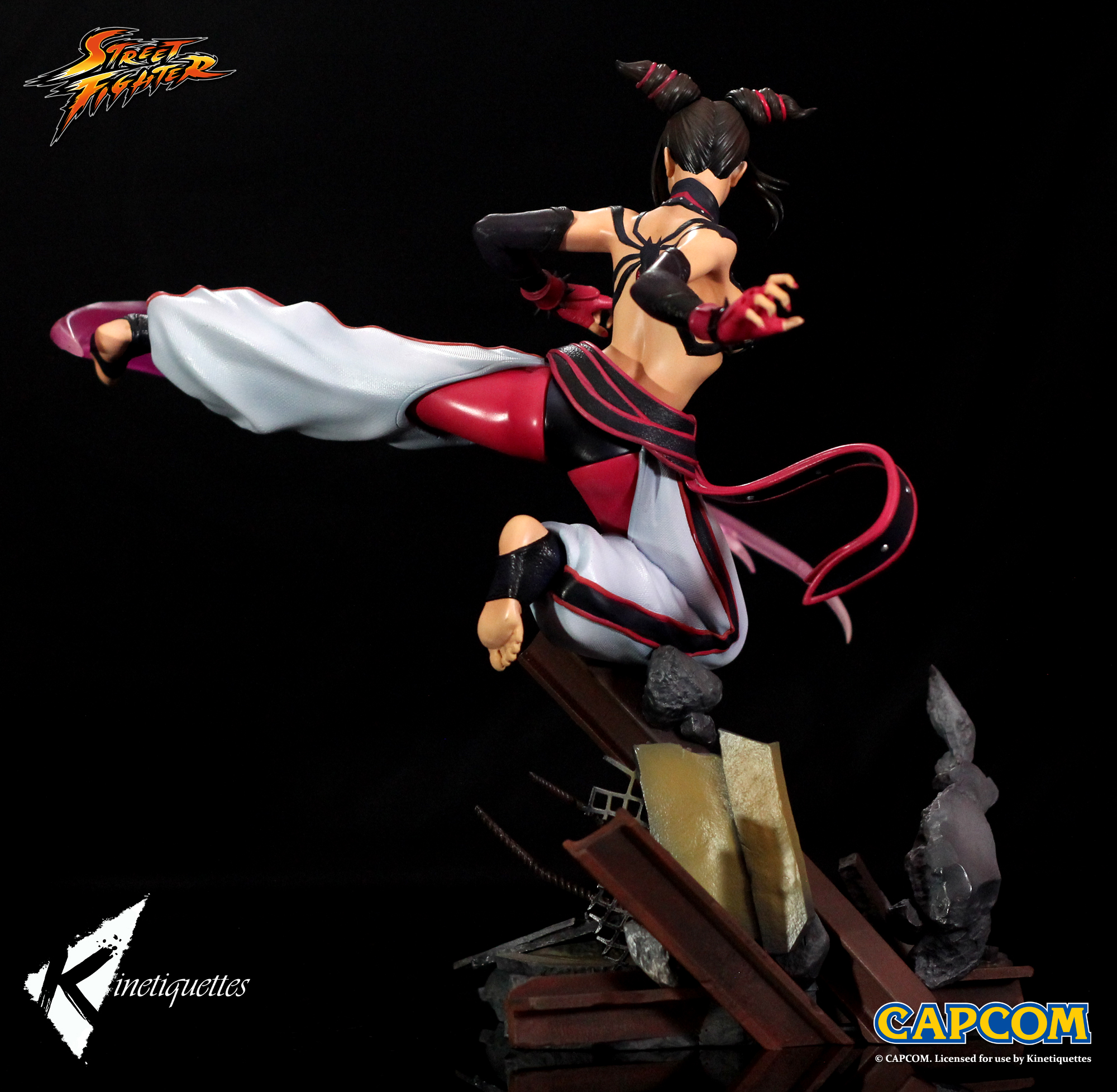 Super Street Fighter IV - Han Juri - Femme Fatale - 1/6 (Kinetiquettes) photo 8