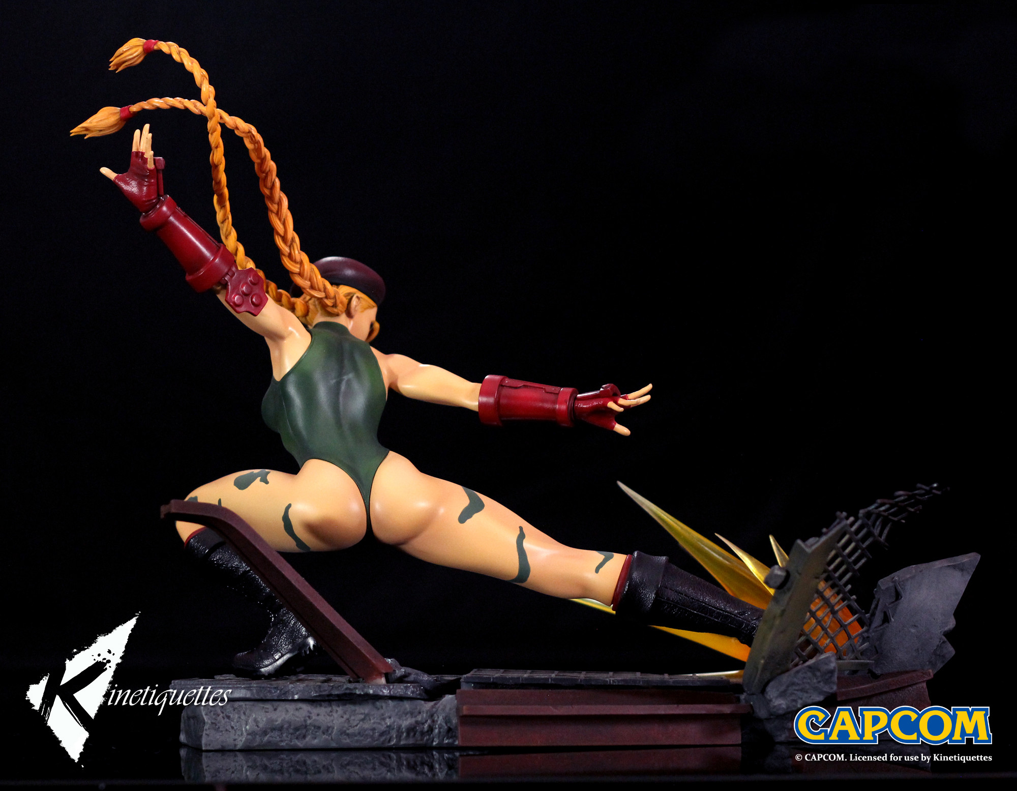Super Street Fighter IV - Cammy - Femme Fatale - 1/6 (Kinetiquettes) photo 9