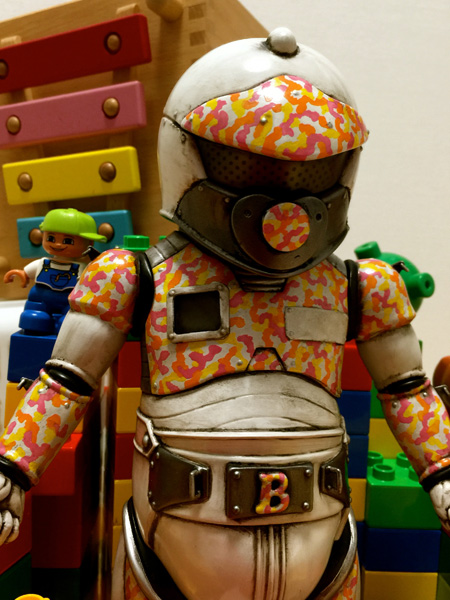 BabyTector - Single Multiple Custom Series  (02) - ver. Camouflage toy box (441 Labo)