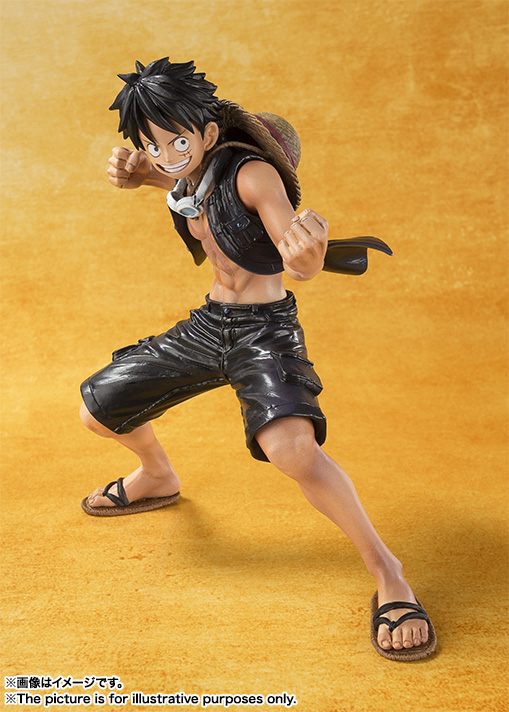 One Piece Film Gold - Monkey D. Luffy - Figuarts ZERO - -One Piece Film Gold Ver.- (Bandai) photo 3