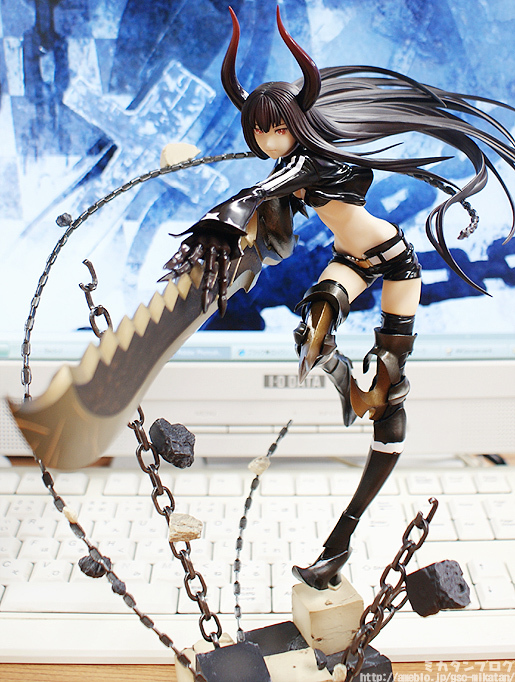 Black ★ Rock Shooter - Black ★ Gold Saw - 1/8 - Anime Ver. (Good Smile Company) photo 9