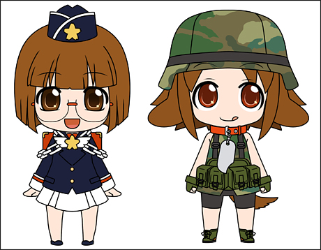 Magical Marine Pixel Maritan - Army-san - Nendoroid (#139) (Good Smile Company) photo 15