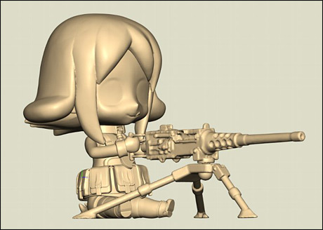 Magical Marine Pixel Maritan - Army-san - Nendoroid (#139) (Good Smile Company) photo 36