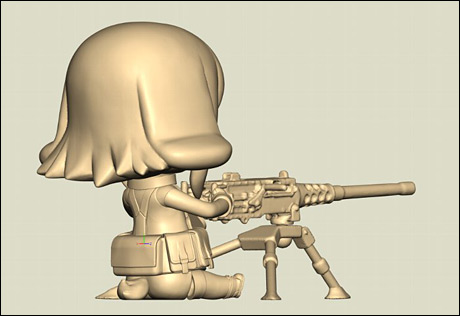 Magical Marine Pixel Maritan - Army-san - Nendoroid (#139) (Good Smile Company) photo 45
