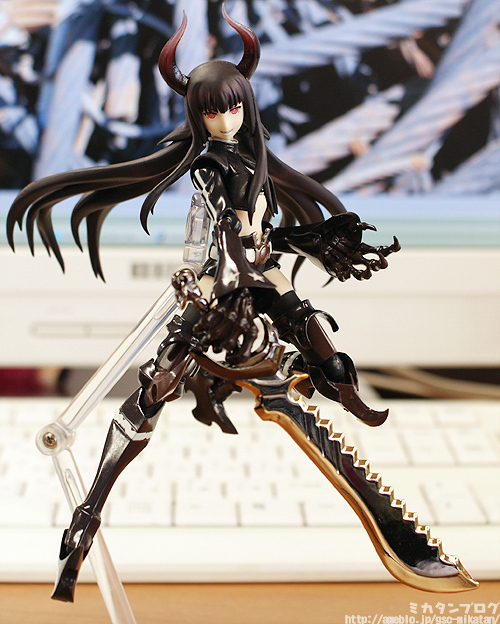 Black ★ Rock Shooter - Black ★ Gold Saw - Figma (#SP-017) (Max Factory) photo 7