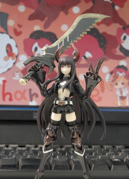 Black ★ Rock Shooter - Black ★ Gold Saw - Figma (#SP-017) (Max Factory) photo 9