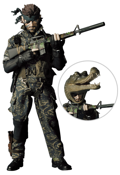 Metal Gear Solid 3: Snake Eater - Naked Snake - Real Action Heroes (#228) - 1/6 - Snake Camouflage Ver. (Medicom Toy) photo 5