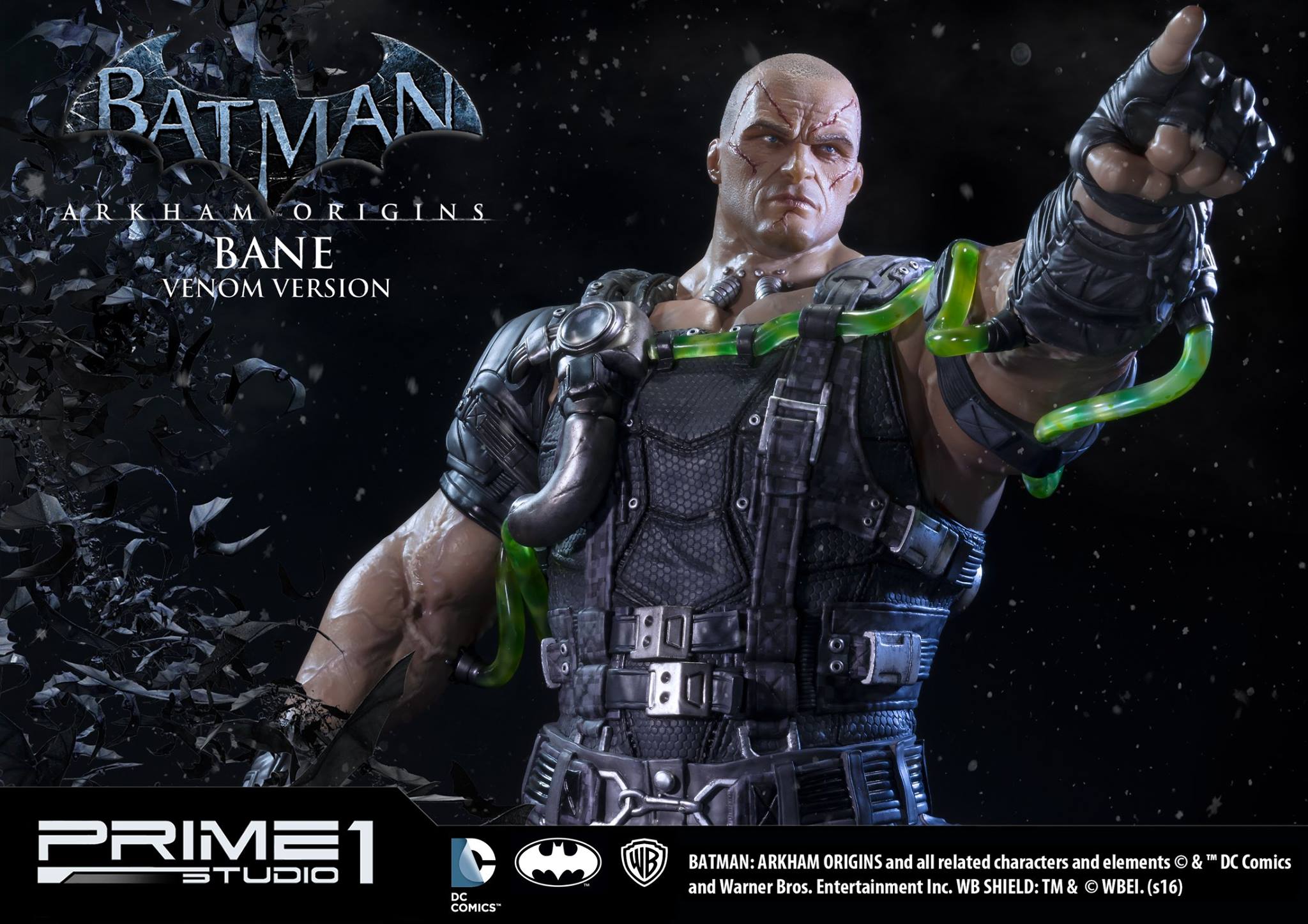 Batman: Arkham Origins - Bane - Museum Masterline Series (MMDC-07V) - 1/3 - Venom Ver. (Prime 1 Studio) photo 5