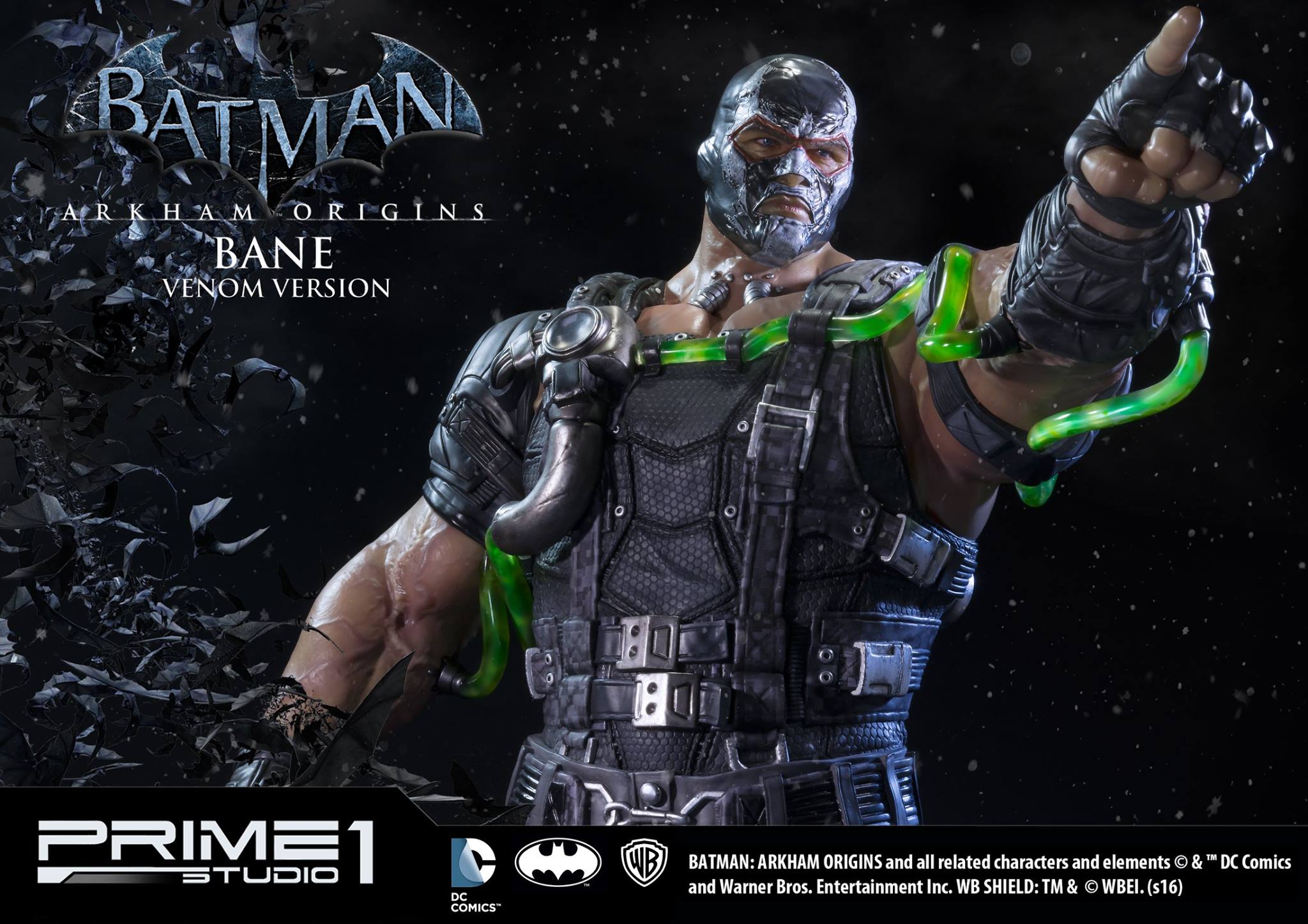 Batman: Arkham Origins - Bane - Museum Masterline Series (MMDC-07V) - 1/3 - Venom Ver. (Prime 1 Studio) photo 6