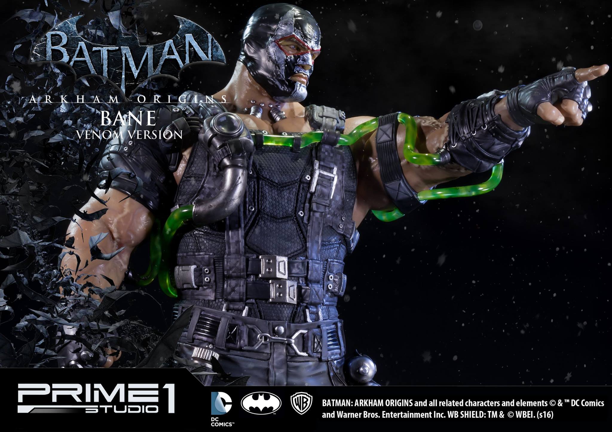 Batman: Arkham Origins - Bane - Museum Masterline Series (MMDC-07V) - 1/3 - Venom Ver. (Prime 1 Studio) photo 7