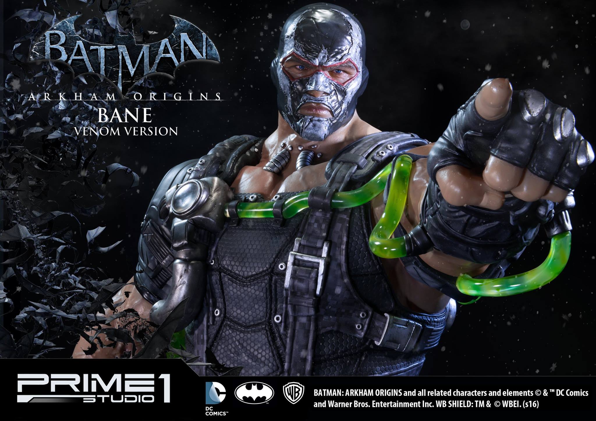 Batman: Arkham Origins - Bane - Museum Masterline Series (MMDC-07V) - 1/3 - Venom Ver. (Prime 1 Studio) photo 8