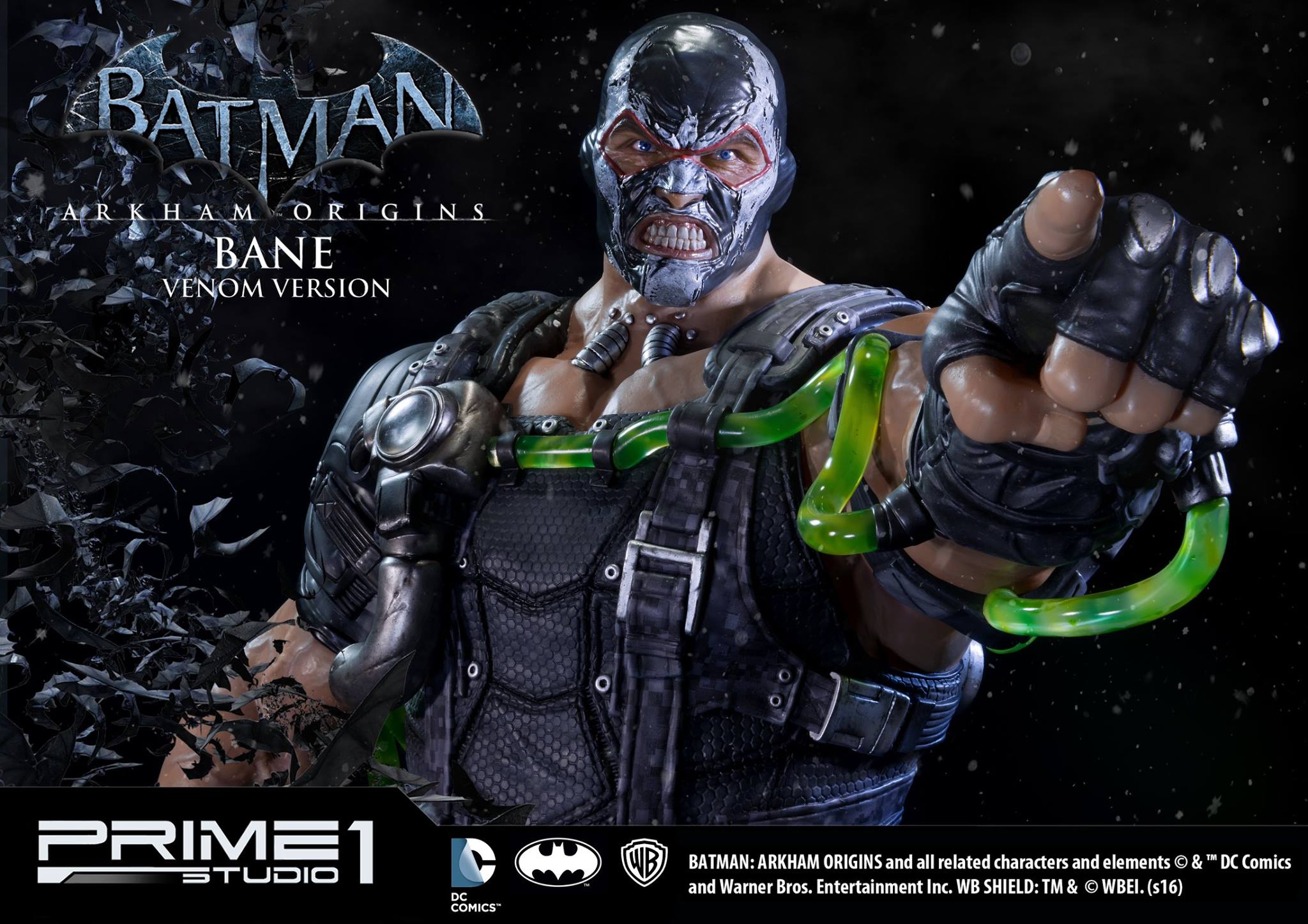 Batman: Arkham Origins - Bane - Museum Masterline Series (MMDC-07V) - 1/3 - Venom Ver. (Prime 1 Studio) photo 9