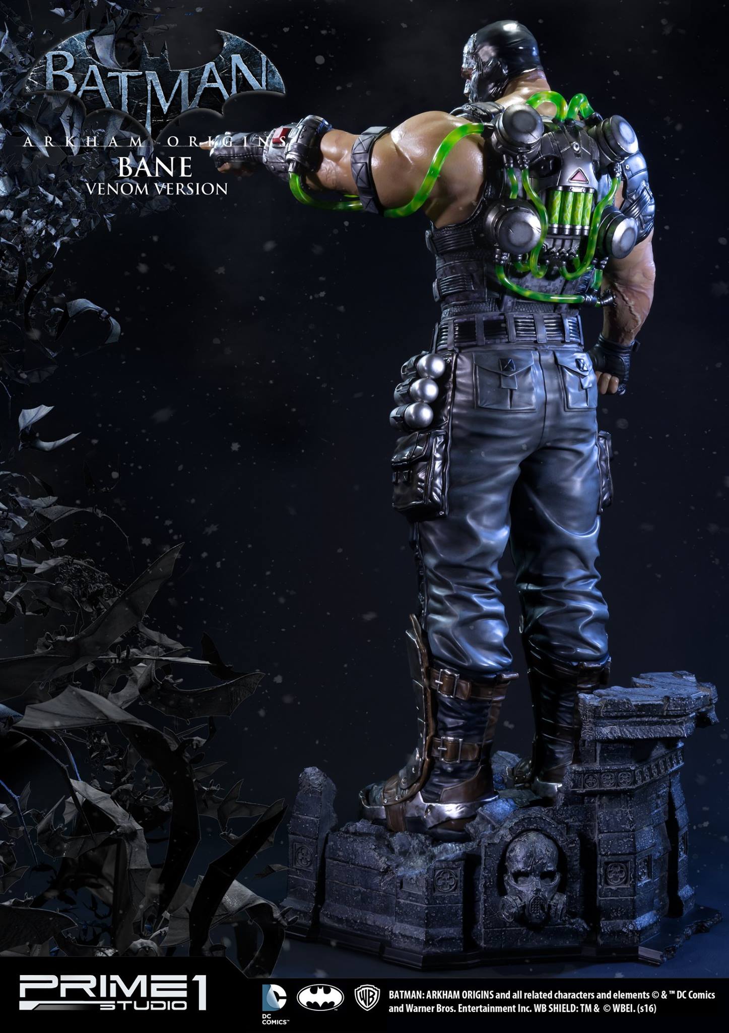 Batman: Arkham Origins - Bane - Museum Masterline Series (MMDC-07V) - 1/3 - Venom Ver. (Prime 1 Studio) photo 11